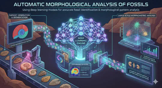 Automatic morphological analysis of fossils